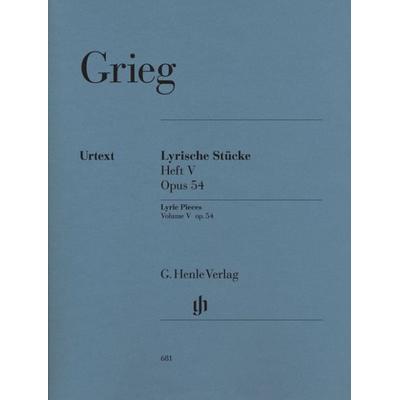Edvard Grieg - Lyrische Stücke Heft V, op. 54 -
