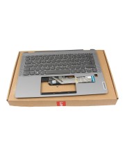 Lenovo Tastatur inkl. Topcase DE deutsch dunkelgrau/grau mit Deutschland (SN21B40972)