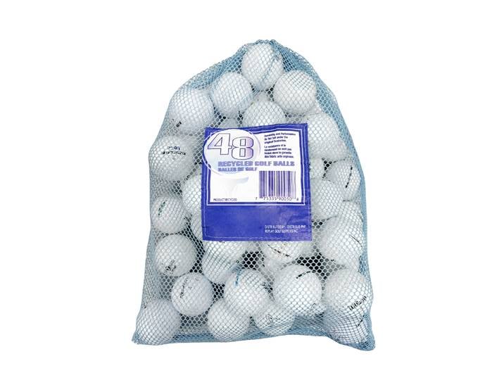 Golfball 48er Set Lakeballs Mix Standard weiss