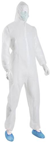 Söhngen 1005179 Einweg-Set Schutzbekl. mit Overall Kleider-Größe: XXL Weiß