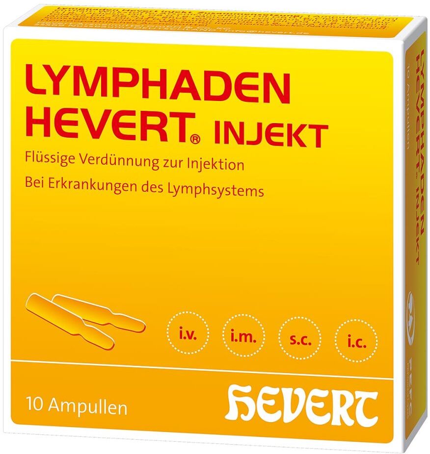 Lymphaden Hevert injekt Ampullen