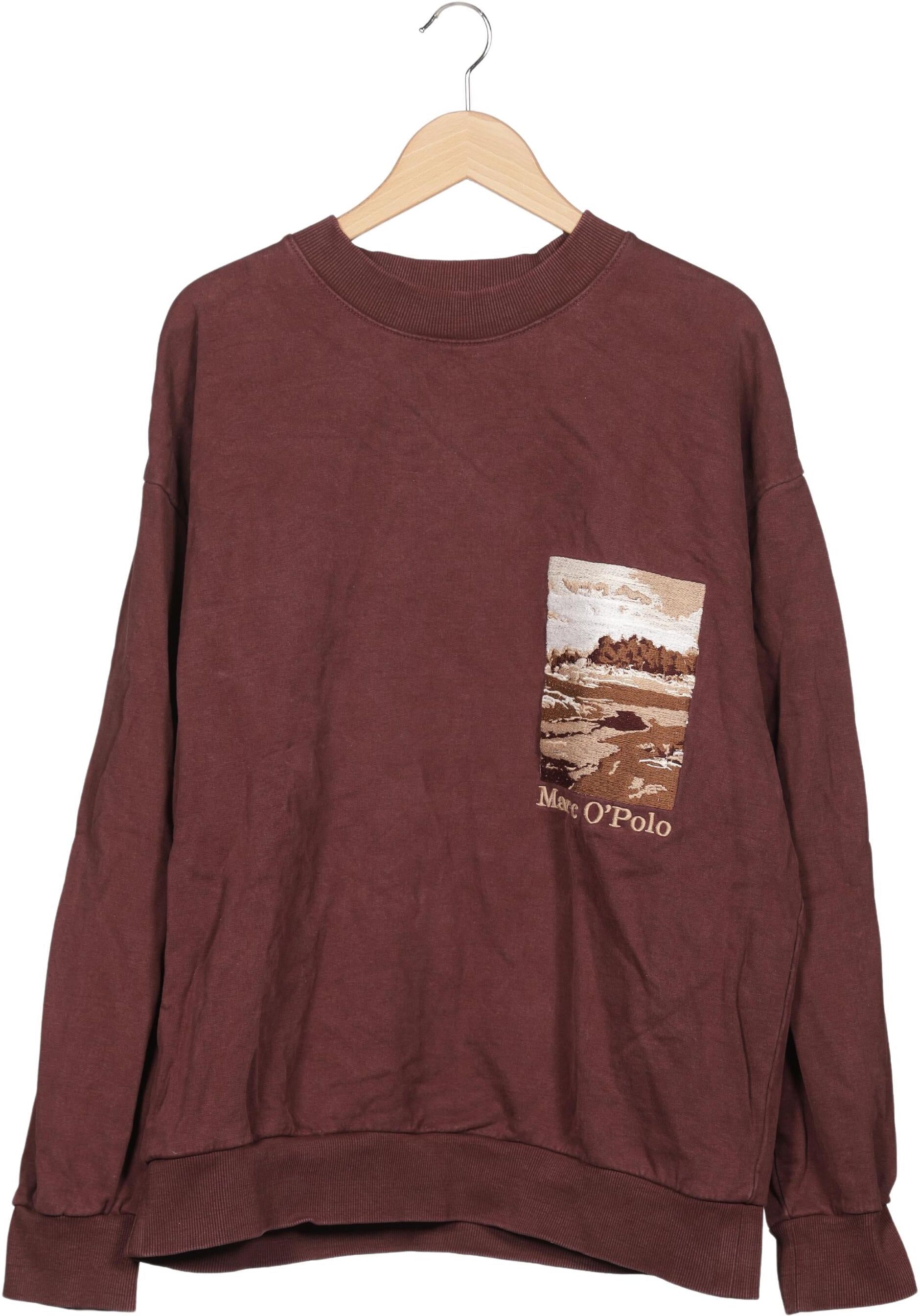 Marc O' Polo Sweater, Bordeaux, Gr. XL, Baumwolle - Second Hand