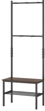 Costway 3-in-1 Hall Tree Freestanding Entryway Bench with Hooks