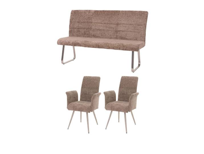 ESSZIMMER-SET Braun 3er-Set
