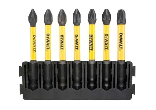 DeWalt 7-delige FlexTorq Phillips en Pozi Schroevendraaier Bit Bar Set