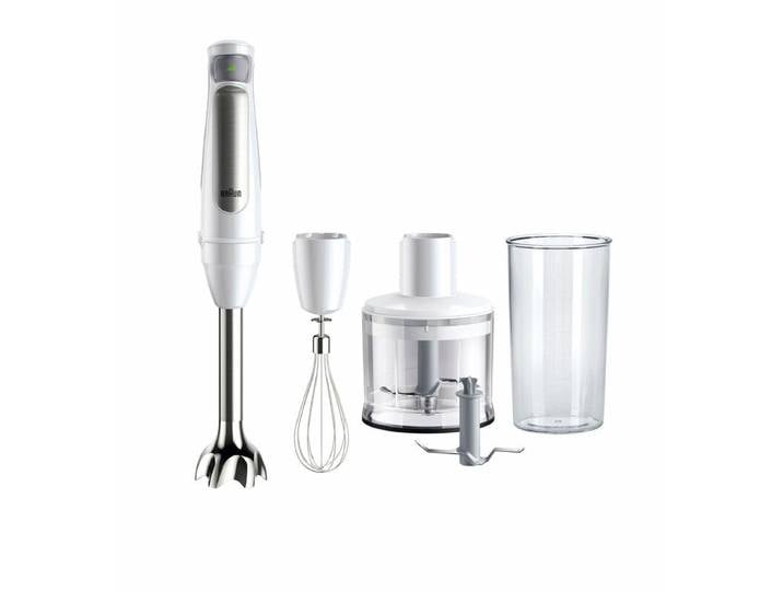 BRAUN MultiQuick 7, Mixeur Plongeant 1000W, MQ7035IWH, Blanc/Inox