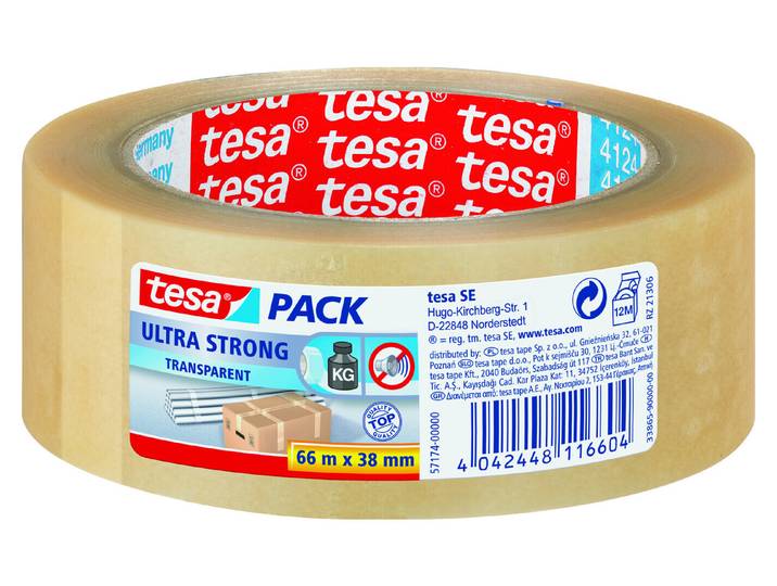 Tesa tesapack Ultra Strong Klebeband 66 m