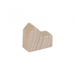 Halmakegel.com Kirche - 20x19x10mm - natur 255841