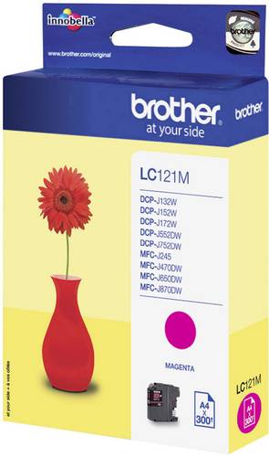 Brother Druckerpatrone LC-121M Original Magenta LC121M