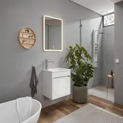 HOME DELUXE Badmöbel Komplettset BORKUM – Weiß