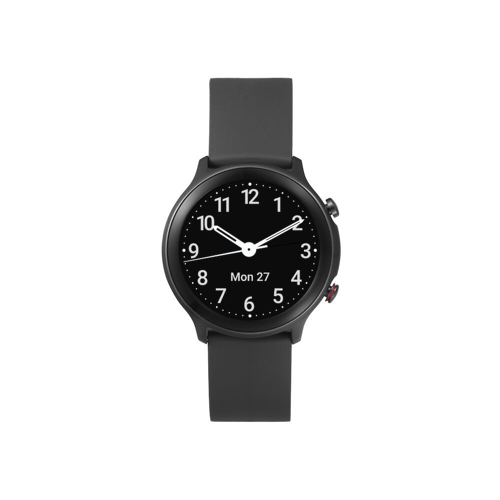 Doro 380600 Watch 44 mm Smartwatch Rund IP68 (Schwarz)