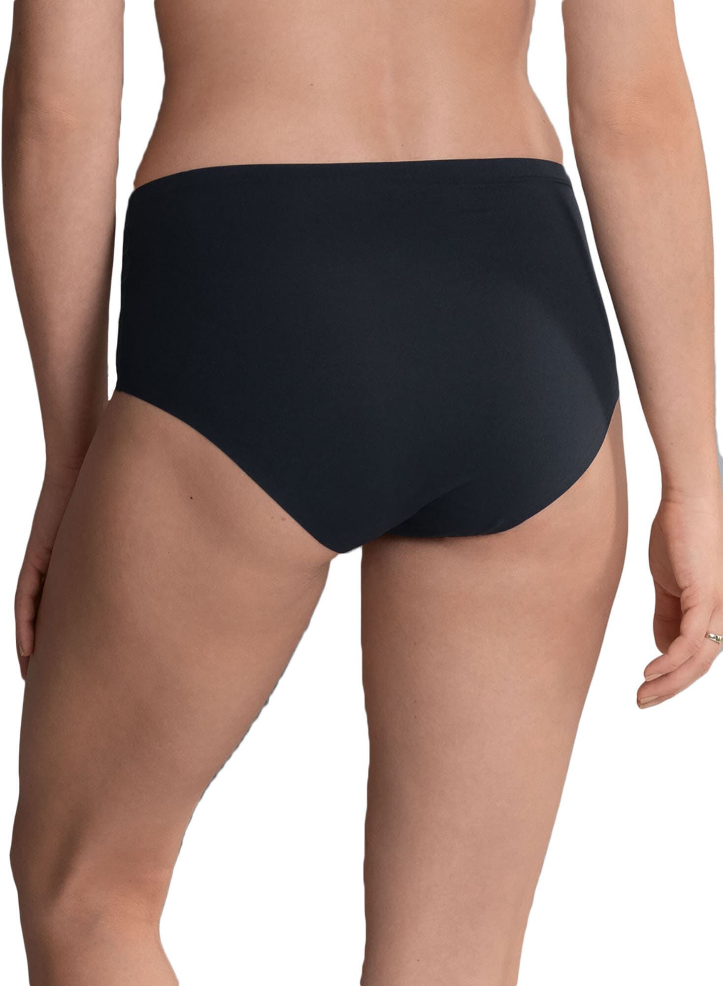 High-Waist-Slip ANITA "High Waist Essentials", Damen, Gr. LXL, schwarz, Stoff, Obermaterial: 80% Polyamid PA. 20% Elasthan EL., Unterhosen High-Waist-Slip