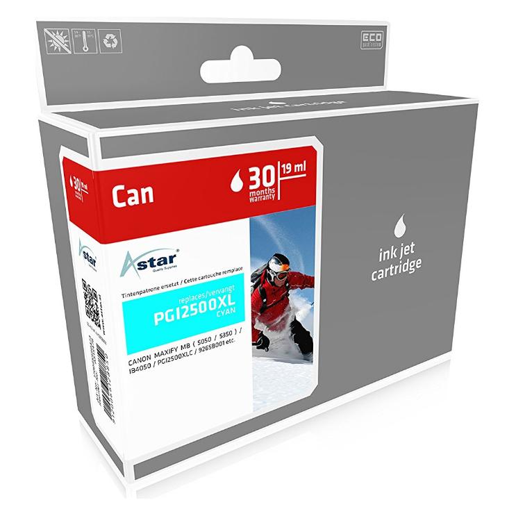 Astar 19 ml - Cyan - compatible - Tintenpatrone (C) (AS15478)