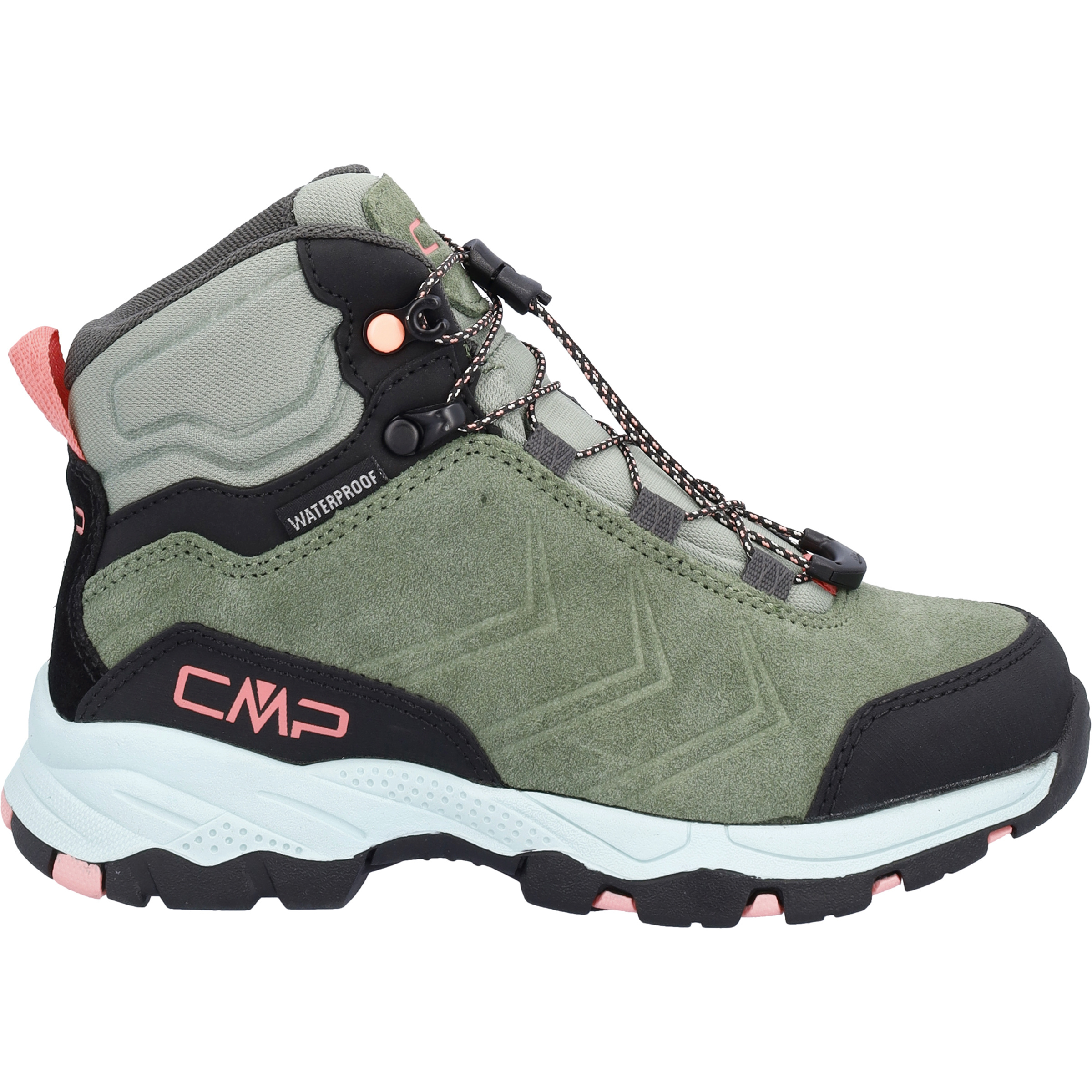 CMP Melnick Mid WP Kinder Wanderschuhe gruen Größe 33 Trekking Wasserdicht