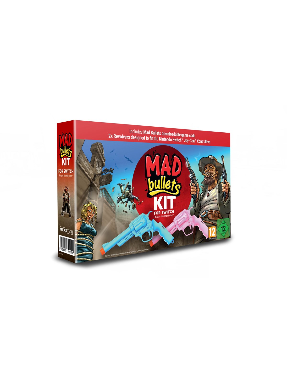 Mad Bullets Kit (Code in a Box) - Nintendo Switch - Shooter - PEGI 12
