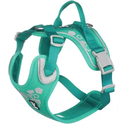 Hurtta Weekend Warrior sele 40-45 cm, peacock (Hund, Allgemein, Hundesport, Spazieren), Halsband + Leine