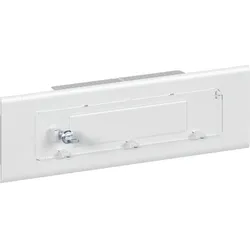 Hager GBKEV0801219016 Modularblende GKEV12, OT80, Transpartentabdeckung, Schloß, Beschriftung, vweiß