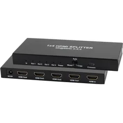 Shiverpeaks SHVP SP05-10002 HDMI Splitter 4K/2K 60 Hz HDR 2,50cm (1") 4out, Switch Box