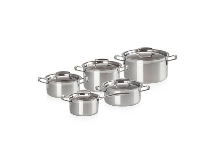 Le Creuset Le Creuset 3-lagiger Topf 5 Teile