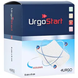 Urgostart 6x6 cm Schaumstoffwundverband 20 St