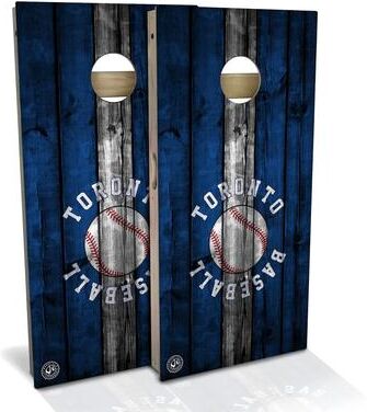 Skip's Garage Toronto Baseball Outdoor Cornhole Board Set