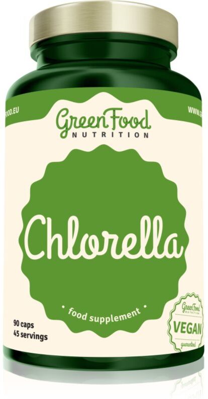 GreenFood Nutrition Chlorella capsules pour votre bien-être 90 cps