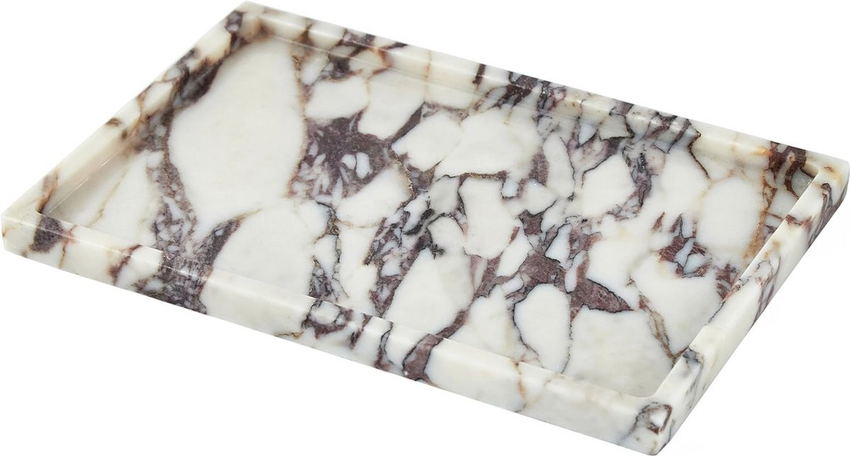 Natuurlijk Marmeren Dienblad voor Badkamer en Keuken - Decoratief en Functioneel