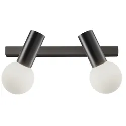 LEDS C4 BAD Wandleuchte MIST DOUBLE 2xE14, IP44, schwarz LEDS-05-8338-05-F9