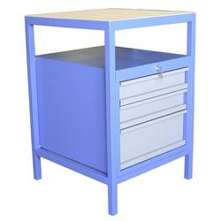 Aerotec 20142017 Werkbank (B x H x T) 592 x 850 x 572 mm Blau, Grau