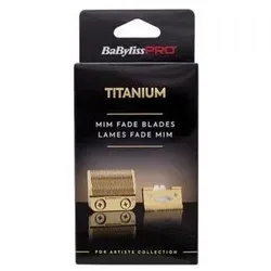 BaByliss Pro, Zubehör Haarentfernung, 4Artist Gold Double Blade Replacement Set for Razor FXone (1x)