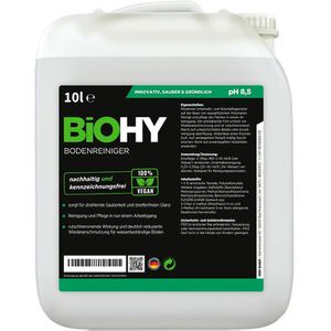 BiOHY Unterhaltsreiniger 100% vegan, nachhaltig, Konzentrat, für alle Hartböden, 10 Liter