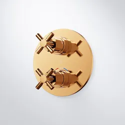 Steinberg Unterputzthermostat mit 2-Wege Umsteller, rose gold, 25041333RG 25041333RG