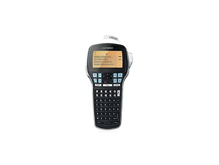 DYMO Étiqueteuse portable rechargeable LabelManager 420P hautes performances avec connexion PC/Mac