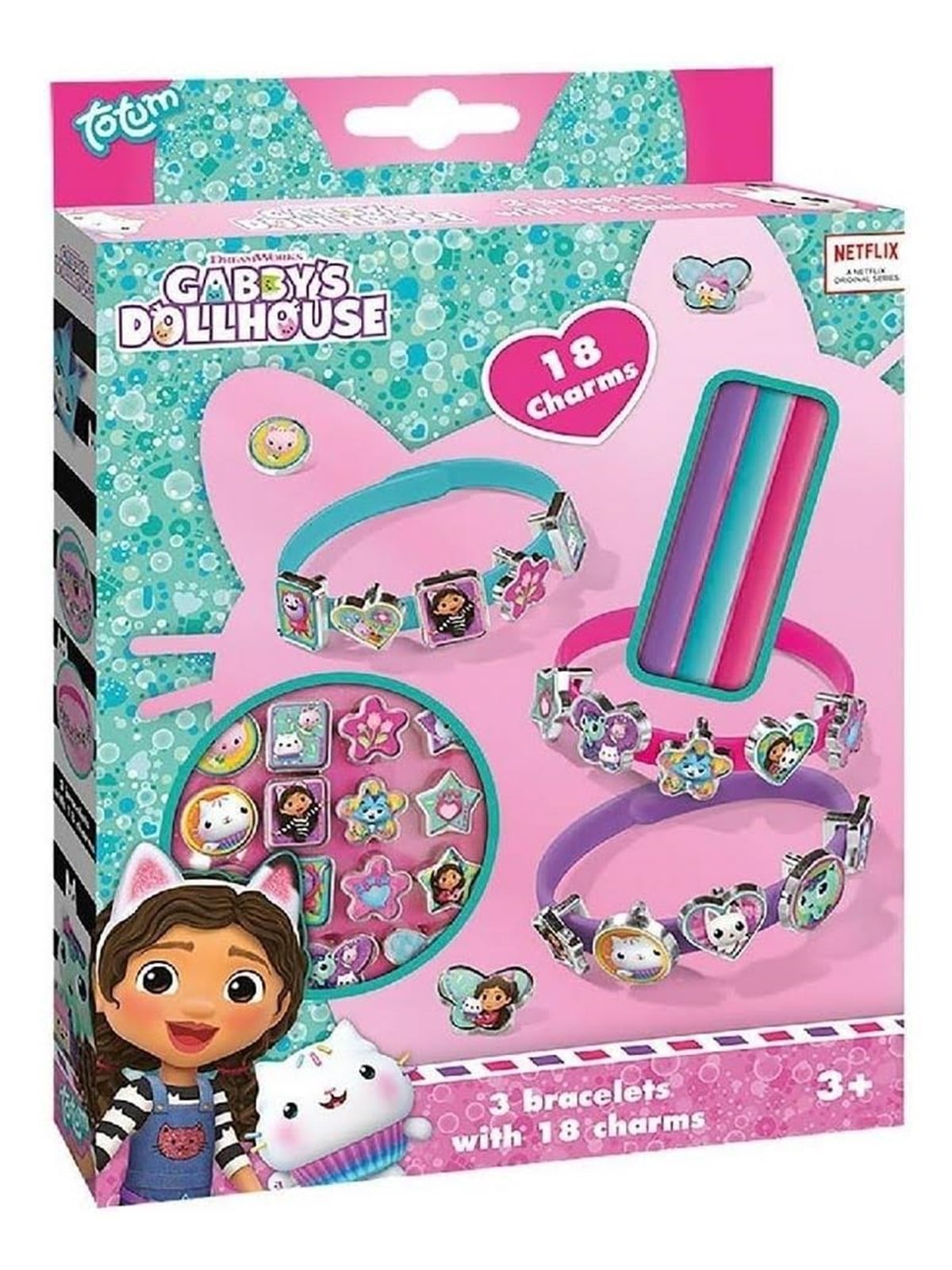 Totum GABBY'S DOLLHOUSE Bracelets and Charms