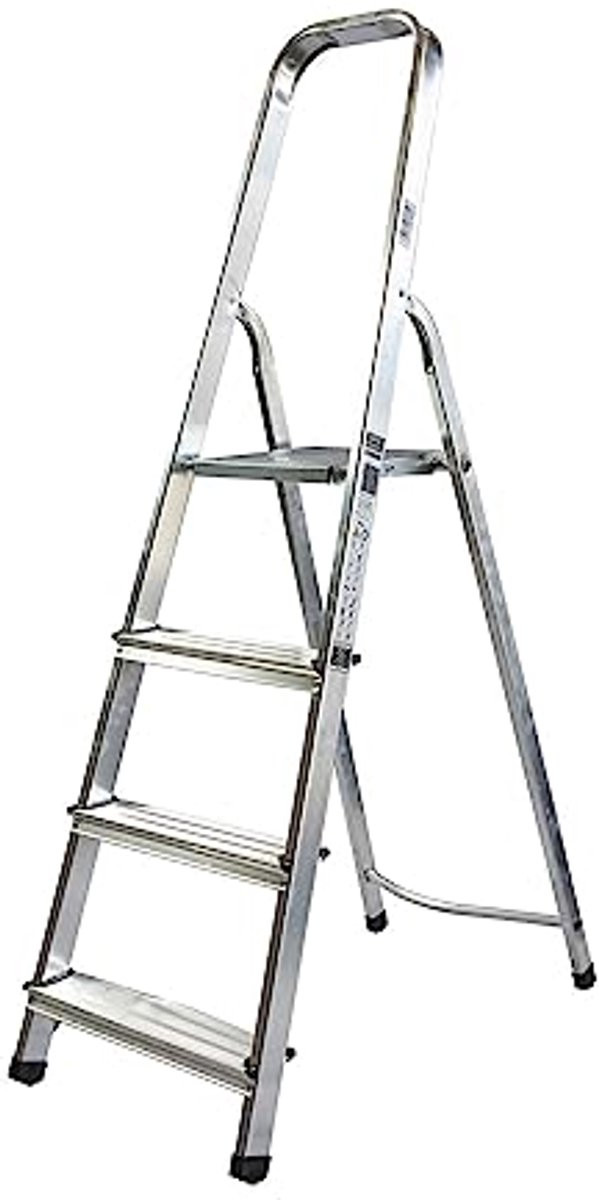 Lichtgewicht huishoudelijke ladder met 4 treden