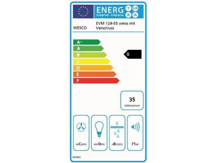 Wesco EVM 124-55 Dunstabzugshaube
