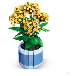 Jie Star 92364 Narzissenblumen mit Vase