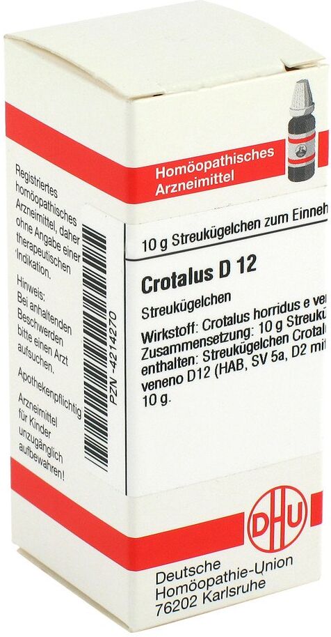DHU Crotalus D12 Globuli
