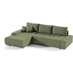ECKSOFA Draco L grün links