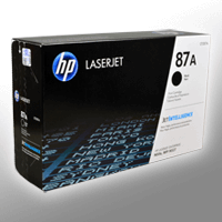 HP Toner CF287A 87A schwarz