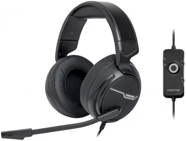 Auscultadores Headset Gaming USB - FONESTAR