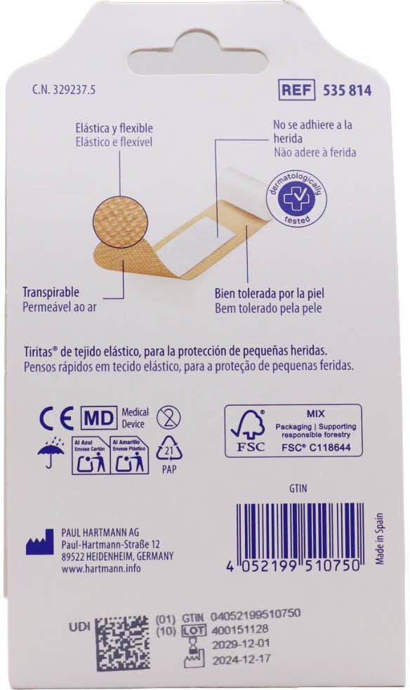 Tiritas Apositos Rapid Flexible 20uds