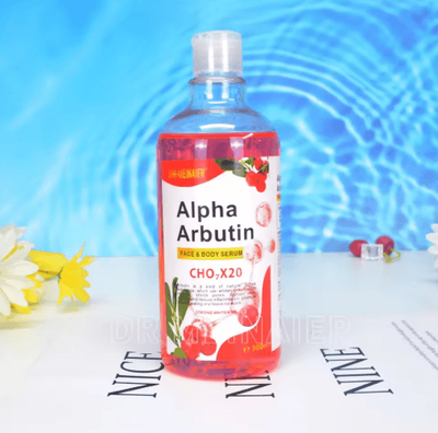 Inspire Picks 500ML Hyaluronic Acid Brightening Serum Advanced Hyaluronic Acid Serum With Niacinamide, Vitamin C & AHA arbutin