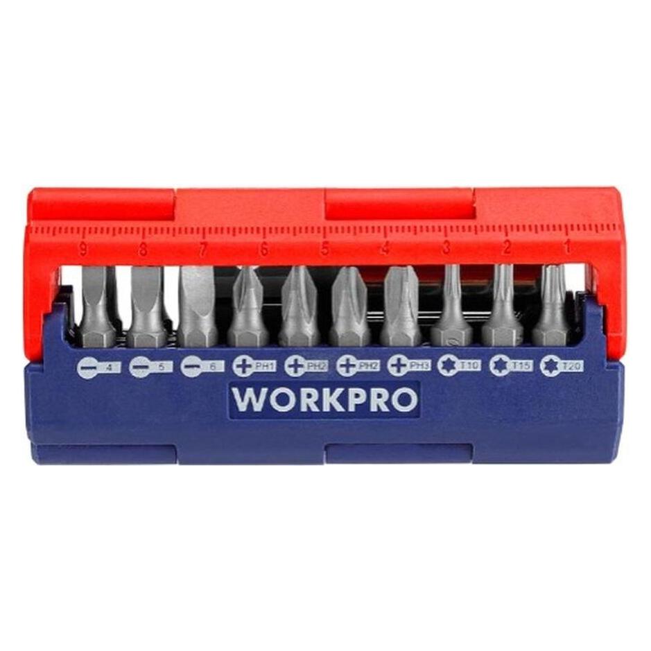 Workpro Satz von Spitzen Schraubenzieher 13 Stücke (WP221062)