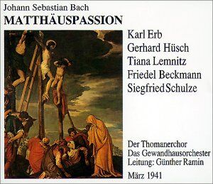 Lemnitz - Matthäuspassion - Preis vom 09.10.2026 07:28:09 h