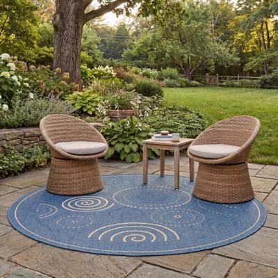 SAFAVIEH Courtyard Soledad Indoor/ Outdoor Patio Backyard Rug
