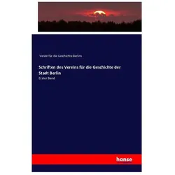 Schriften des Vereins für die Geschichte der Stadt Berlin, Fachbücher von Verein für die Geschichte Berlins