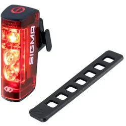 SIGMA SPORT LED Akku Rücklicht Hiro 50 USB mit Bremslichtfunktion | L