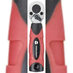 TOOLCRAFT TO-7427334 Bit-Ratsche 1/4" 109 mm