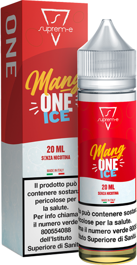 Suprem-e Mangone Ice Liquido Shot Mix 20ml Mango Vaniglia Biscotto Ghiaccio